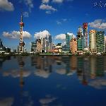 水漫陆家嘴图片 自然风光 风景图片