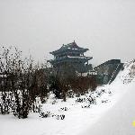 古城瑞雪图片 自然风光 风景图片