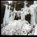 九寨之冬——神奇的诺日朗瀑布图片 自然风光 风景图片