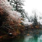 九寨第一场雪图片 自然风光 风景图片