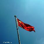 扬旗屹立图片 自然风光 风景图片