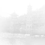 凤凰城里的沱江图片 自然风光 风景图片