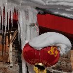 雪乡的红-雪乡的美图片 自然风光 风景图片