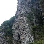 の山の水の雾の石の古村图片 自然风光 风景图片