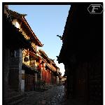 丽江－清晨的古城图片 自然风光 风景图片