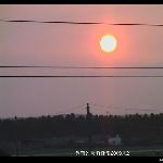 田野上的夕阳图片 自然风光 风景图片