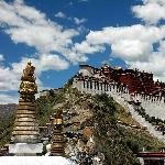 拉萨市内图片 自然风光 风景图片