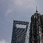 环球金融中心PK金茂大厦图片 自然风光 风景图片