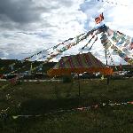 云、经幡图片 自然风光 风景图片