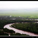 雨中湿地图片 自然风光 风景图片