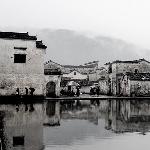 雨中的宏村图片 自然风光 风景图片