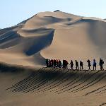 库木塔格沙漠图片 自然风光 风景图片