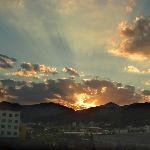 家乡的夕阳图片 自然风光 风景图片