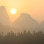 日出 阳朔图片 自然风光 风景图片