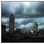 “蝴蝶”边的城市图片 自然风光 风景图片