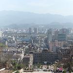 俯视宝鸡城图片 自然风光 风景图片
