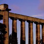 爱丁堡的柱子图片 自然风光 风景图片