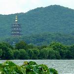 “韦帕”中的杭州西湖图片 自然风光 风景图片
