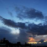 日出_“龙卷云”之一图片 自然风光 风景图片