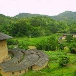 福建客家土楼图片 自然风光 风景图片