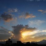 日出_“龙卷云”之二图片 自然风光 风景图片