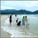 西冲海滩图片 自然风光 风景图片