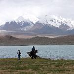 新疆卡拉库里湖图片 自然风光 风景图片