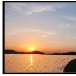 大龙湖日落图片 自然风光 风景图片