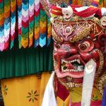 不丹掠影-年度宗教庆典图片 自然风光 风景图片