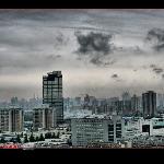 薄暮西安图片 自然风光 风景图片