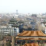 景山上看北京图片 自然风光 风景图片