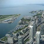 加拿大国家电视塔上摄（CN Tower）多伦多市景（City o图片 自然风光 风景图片