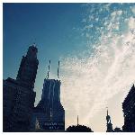 南京路的天空图片 自然风光 风景图片