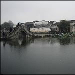 雨中宏村图片 自然风光 风景图片