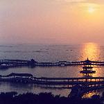 夕映缘廊图片 自然风光 风景图片