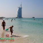 迪拜沙滩公园图片 自然风光 风景图片
