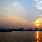 蠡湖日出图片 自然风光 风景图片