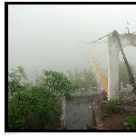 雾踏步云桥图片 自然风光 风景图片
