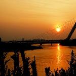 洪山夕照图片 自然风光 风景图片