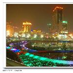 地铁枢纽，天府广场夜景图片 自然风光 风景图片