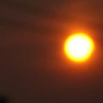 本世纪第一次日食！刚拍的！图片 自然风光 风景图片