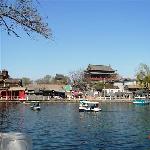 北京 后海钟鼓楼图片 自然风光 风景图片