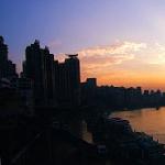 朝天门的晚霞图片 自然风光 风景图片