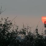 《一晃而过的太阳》图片 自然风光 风景图片