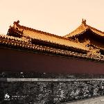 中国紫禁城-晚霞图片 自然风光 风景图片
