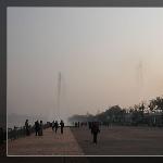 橘子洲公园的喷泉图片 自然风光 风景图片