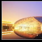 北京的国家大剧院图片 自然风光 风景图片