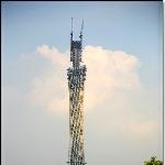 在建的广州电视塔图片 自然风光 风景图片