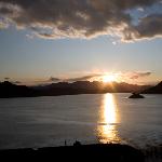 怀柔水库夕阳图片 自然风光 风景图片
