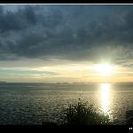 PP岛日落美景图片 自然风光 风景图片